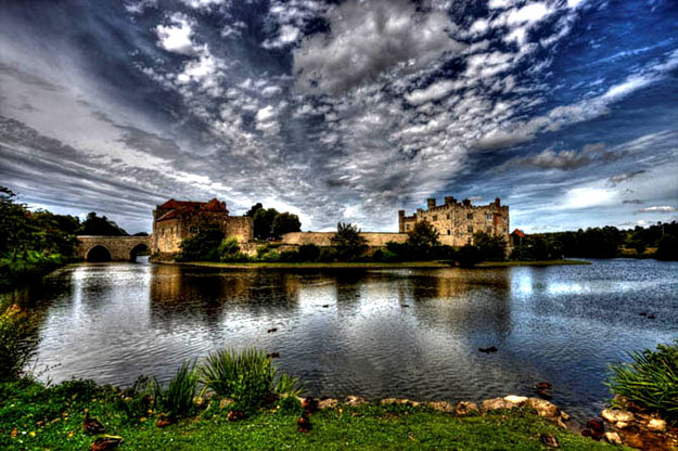 Замок Лидс, Англия.