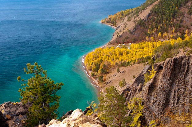 Территория чистой воды » Осенние пейзажи вокруг озера Байкал