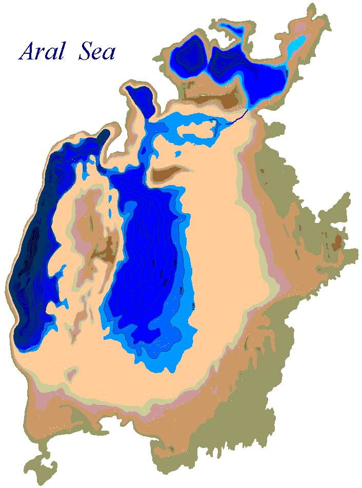 Аральское Море Фото На Карте